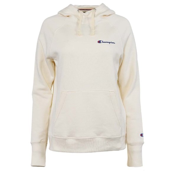 XL Champion PowerBlend Women's Hoodie in Natural Beige color Size Extra Large - Picture 8 of 10